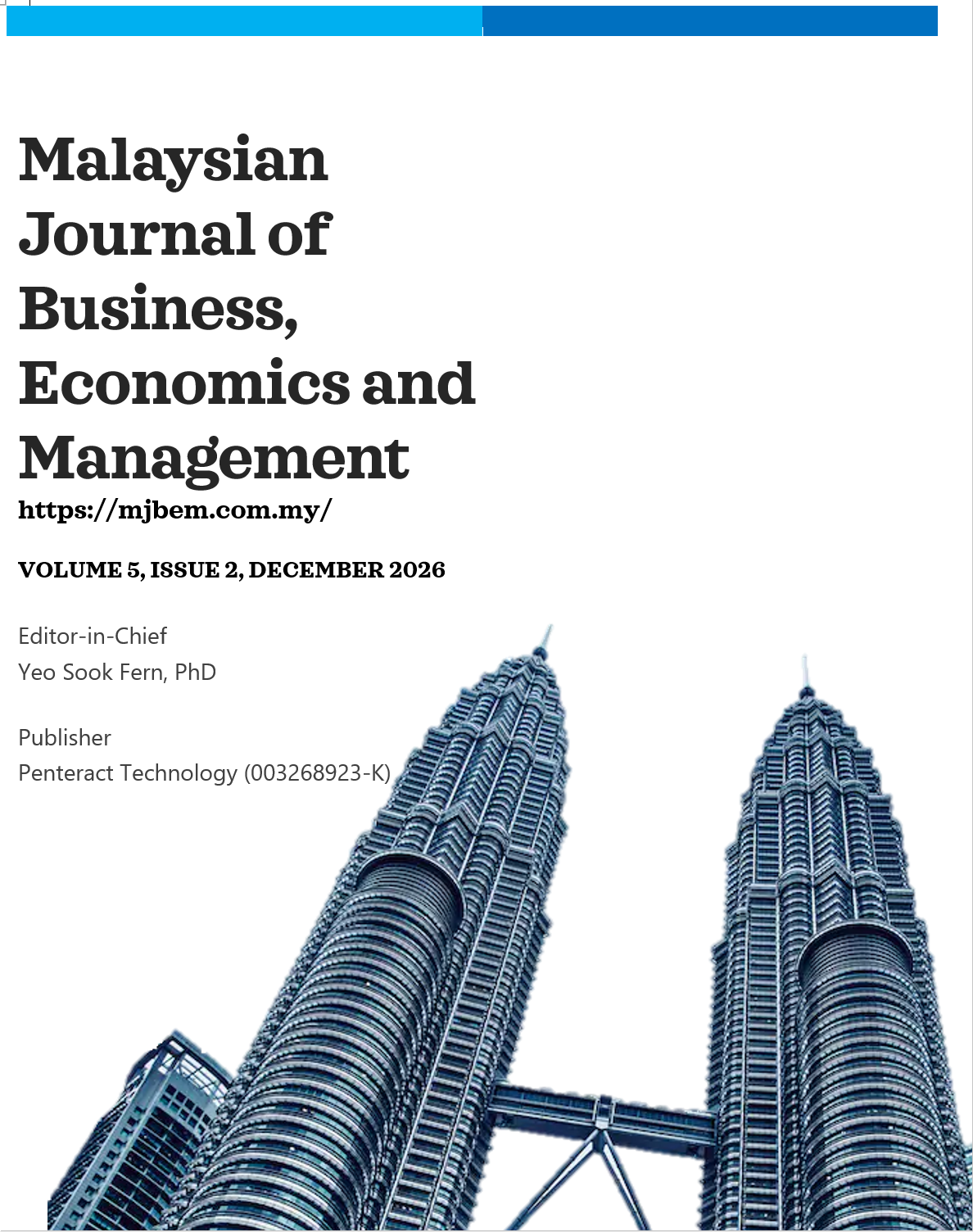 					View Volume 5, Issue 2, December 2026
				
